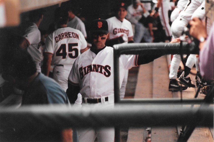 Will Clark at 1993 Spring Training. Photo owned by Daily McPlay; all rights reserved. (C) 1993